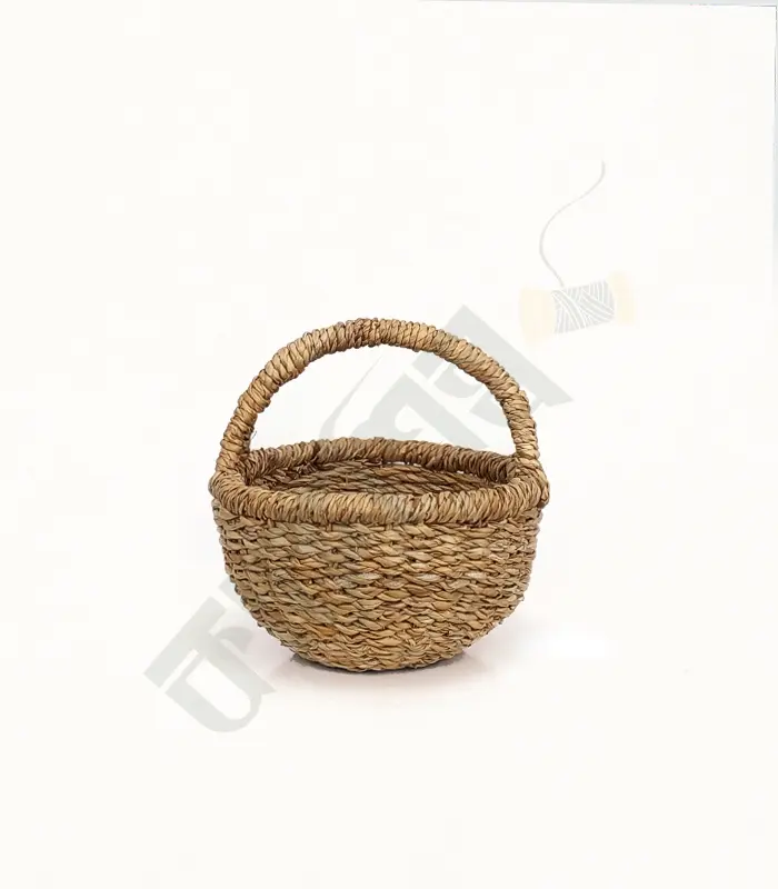 Hogla Handwoven Fruit Basket with Handle