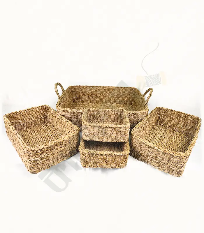 Seagrass Basket set of 5