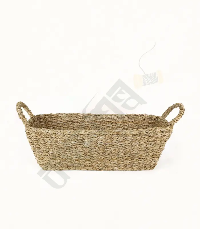 Seagrass Kitchen Usages Basket with Handle