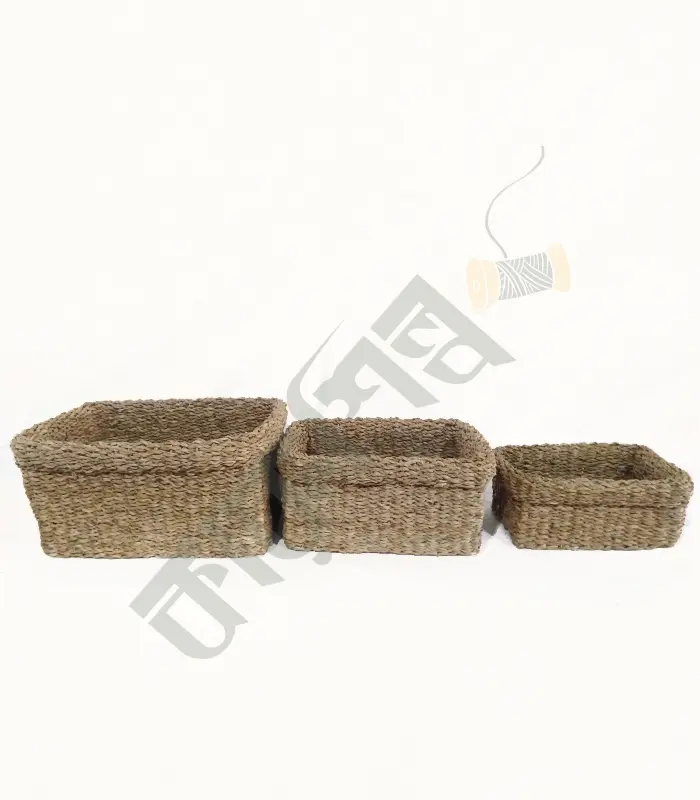 Seagrass Vegetable Basket set of 3